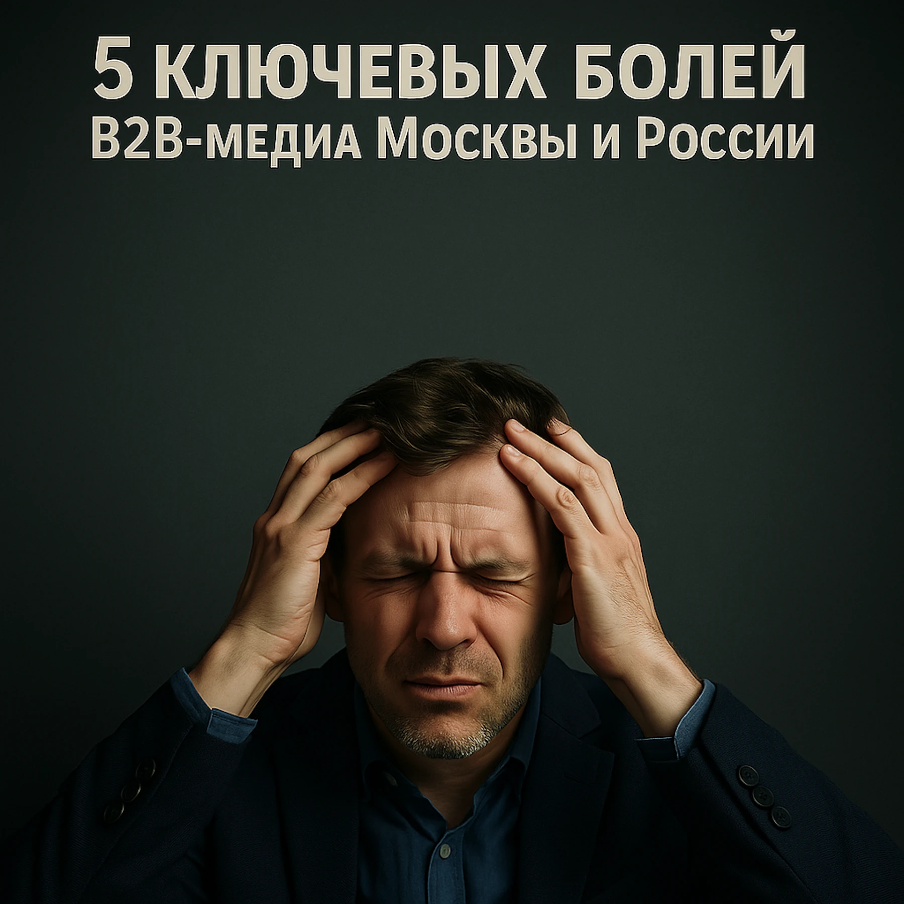 5 ключевых болей B2B-медиа Москвы и России